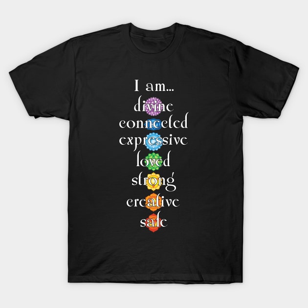 I am chakra design T-Shirt by Sanxion